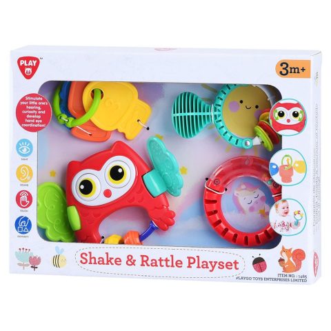 Set de jeu Shake & Rattle pour les tout-petits