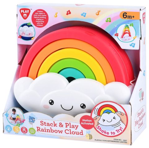 Nuage Musical Arc-en-Ciel - Jouet Éducatif B/O