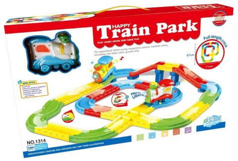 Circuit de Train Moyenne - Amusement pour les enfants
