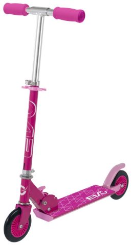 Trottinette inline Evo - Rose 125mm pour enfants