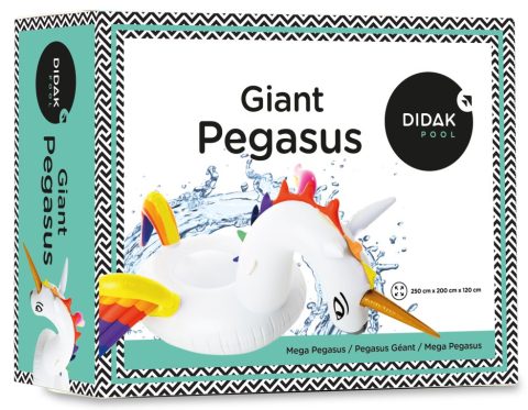Didak Pool Giant Pegasus - aufblasbares Reittier 250 x 200 cm