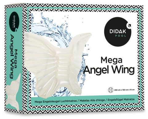 Flotteur Mega Angel Wing Didak - 250x130 cm