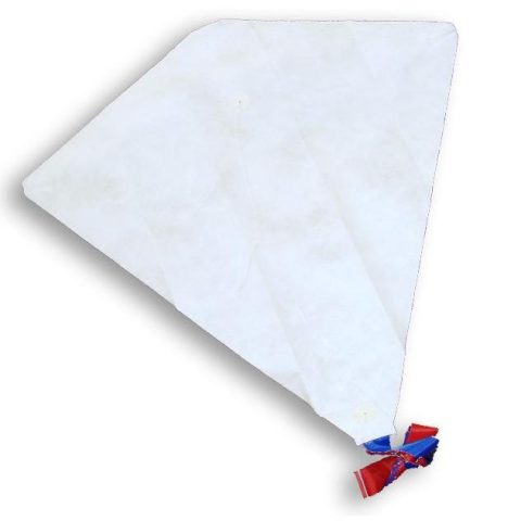 Didak Diamond Tyvek Drachen - weiß 58 x 58 cm
