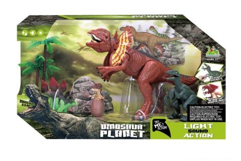 Jeu de scène de dinosaures captivant pour enfants