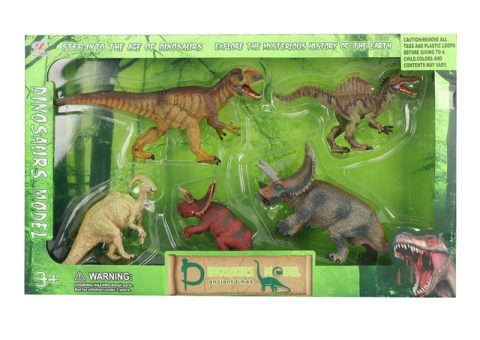 Dinosaurs Model dinosaur figures - playset with 5 pieces