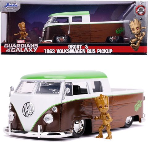 Marvel Groot 1963 Pickup Bus 1:24 Modèle Réduit