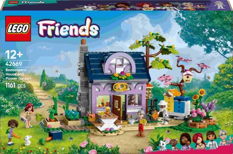 LEGO Friends 42669 - beekeeper's house with flower garden