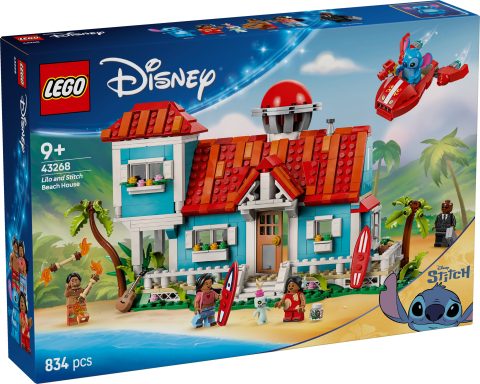 Maison de plage Disney Lilo et Stitch en LEGO