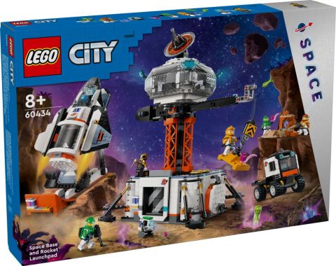 LEGO City Space Base and Rocket Launchpad 60434