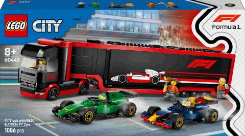 LEGO City - Camion F1 avec RB20 & AMR24 F1 60445