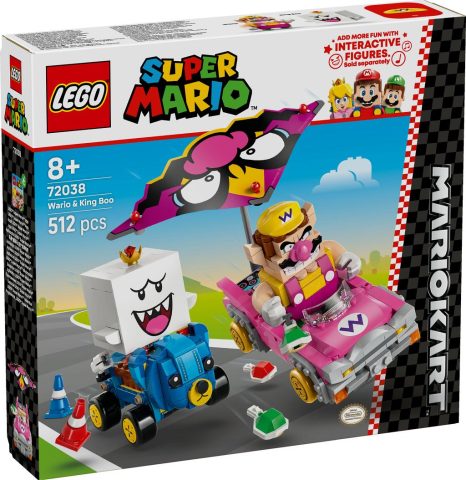 LEGO Super Mario - Mario Kart - Wario & Roi Boo 72038
