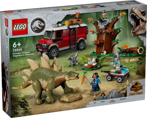 LEGO Jurassic World - Découverte du Stegosaurus