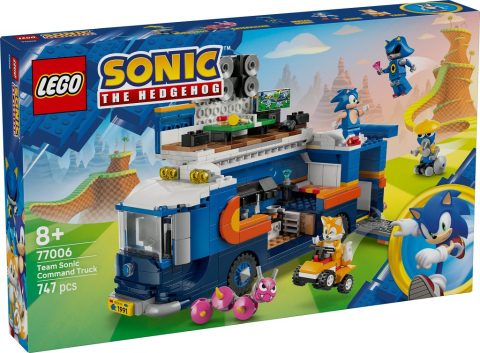 LEGO Sonic - Camion de commandement de l'équipe Sonic 77006