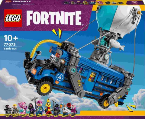 LEGO Fortnite Battle Bus 77073 - Bauset mit 9 Minifiguren