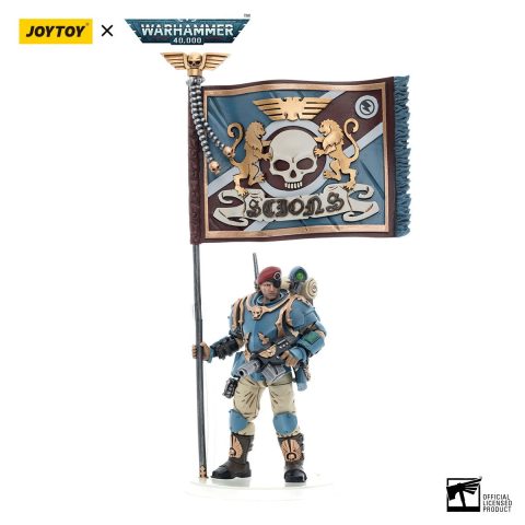 JoyToy Tempestus Scions Banner Bearer - Warhammer 40K 1/18