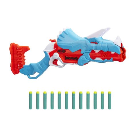 Nerf Tricerablast : Blaster avec design dynamique et puissant
