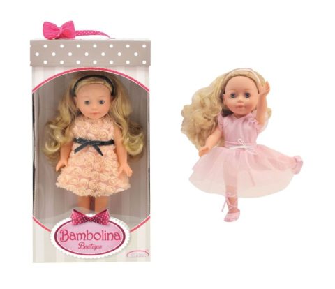 Poupée MOLLY Boutique 30 cm avec cheveux longs - 2 modèles