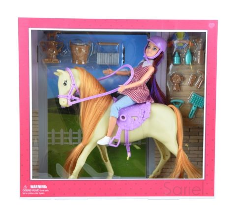 Poppenspeelset Paard 22,86 cm - Speelplezier voor Kinderen