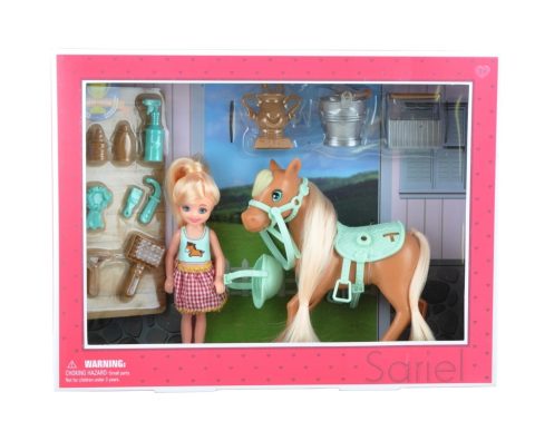 Poppenspeelset Paard 13,97 cm - Speelplezier voor Kinderen