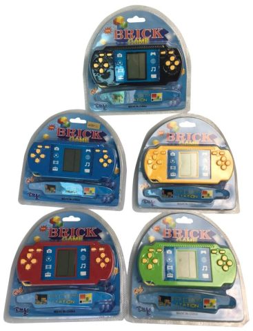 Brick Game handheld console - colour may vary