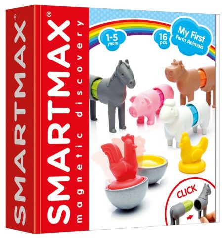 SmartMax My First Farm Animals - 16-teiliges magnetisches Bauernhofset