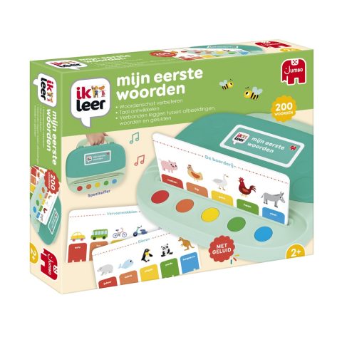 Ich lerne meine ersten Wörter – Lernspielbuch für Kinder