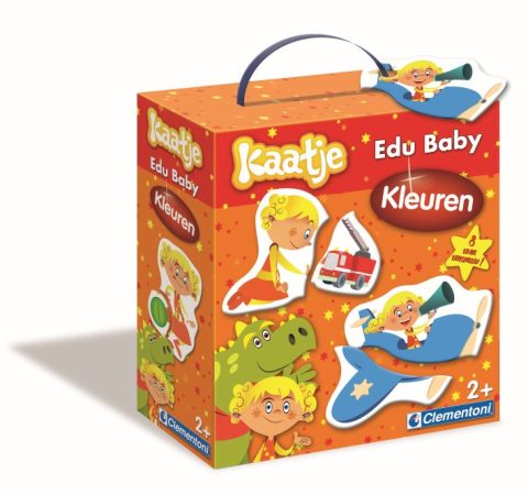 Clementoni Kaatje Edu Baby Farben - 8 Lernspiele für Kleinkinder