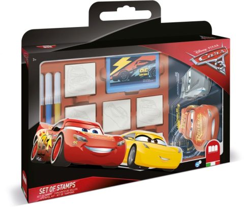 Cars 3 Stempelset - 7 Stuks voor Creatieve Kinderen