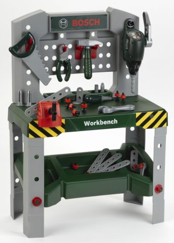 Theo Klein Bosch Werkbank - 43-teilig mit Spielzeugwerkzeug
