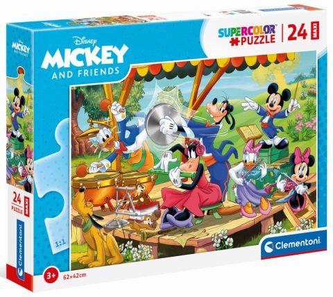 Puzzle Maxi Mickey et ses amis - 24 pièces amusantes