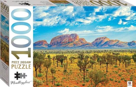 Puzzle 1000 pièces - Montagnes Uluru-Kata Tjuta