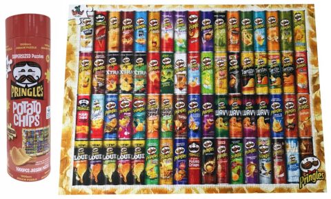 Pringles SuperSized Puzzle 1000 Teile - 50 x 68 cm in der Dose