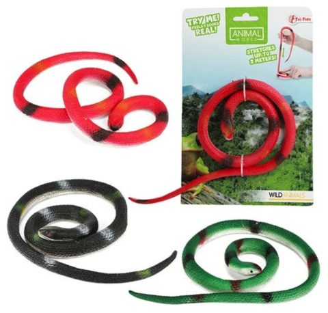 Toi-Toys Animal World Stretchy Snake - colour may vary