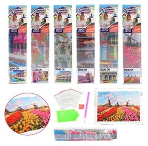 Toi-Toys diamond painting 30 x 40 cm - assorted motif